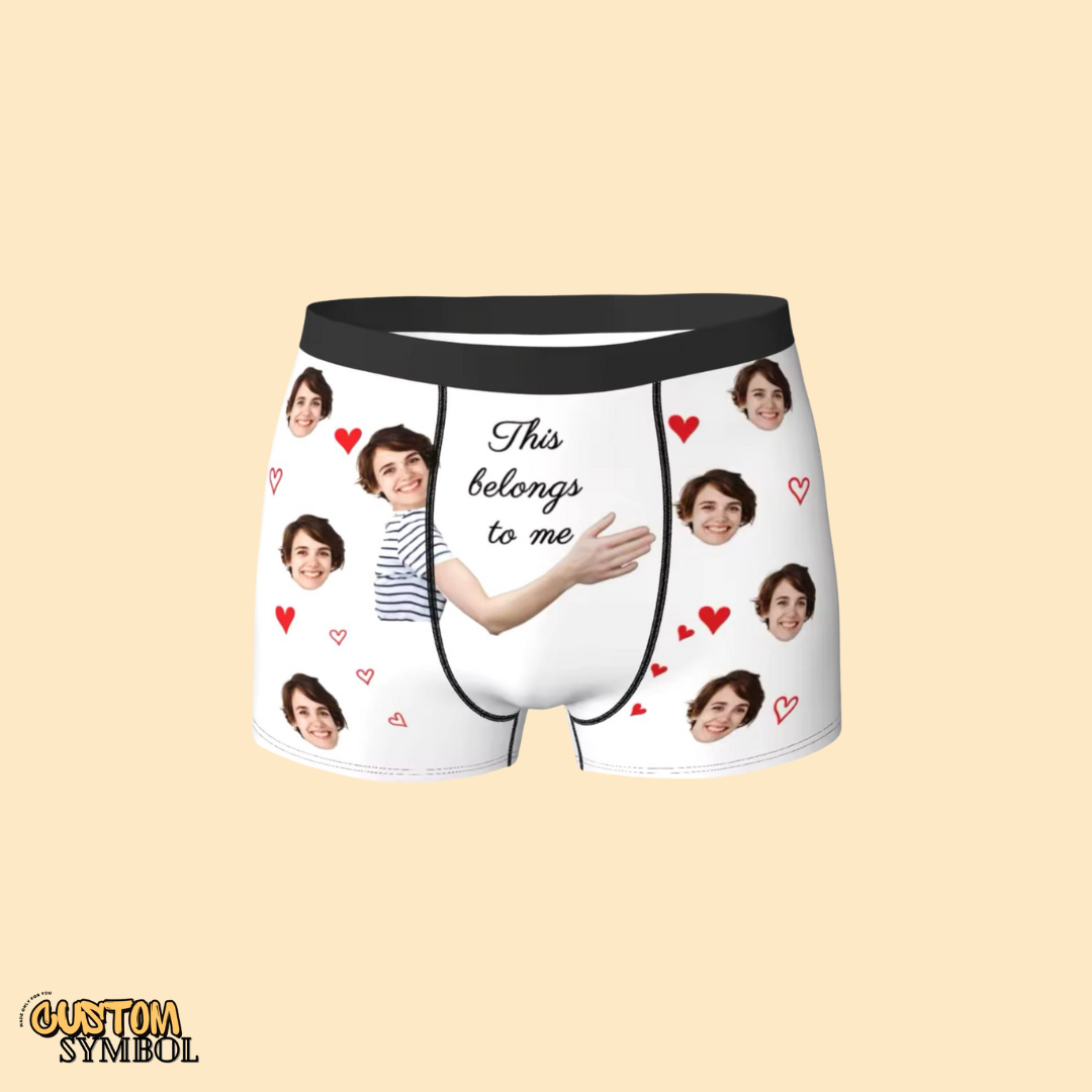 CS™ Personalized Unisex Underpants Briefs With Photo