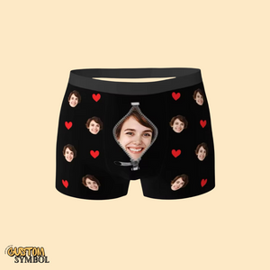 CS™ Personalized Unisex Underpants Briefs With Photo