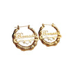 CS™ Customize Name Earrings