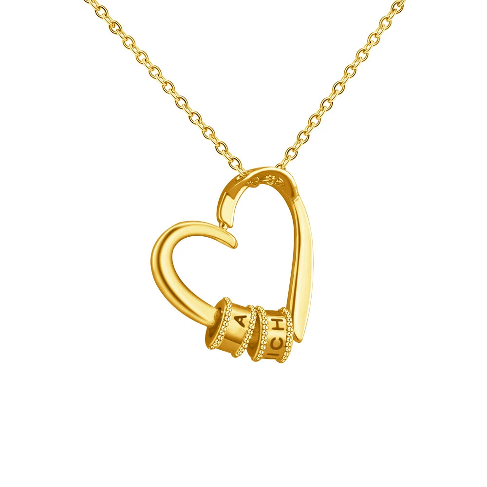 CS™ Customized Multi-Names Heart Necklace