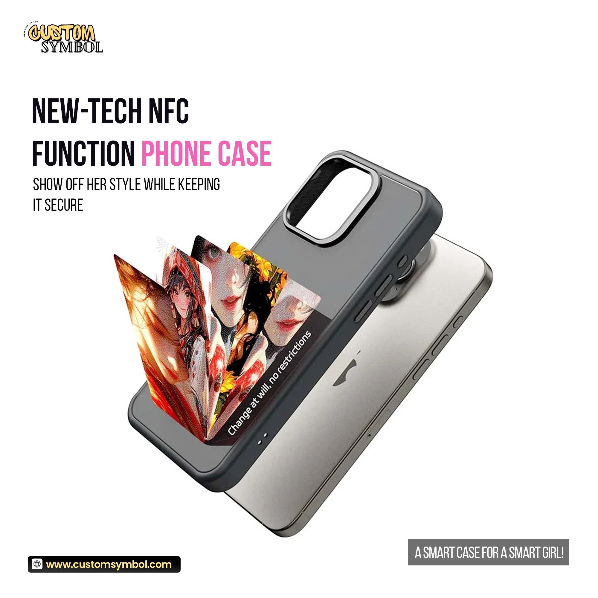 CS™ New-tech NFC Function Phone Case