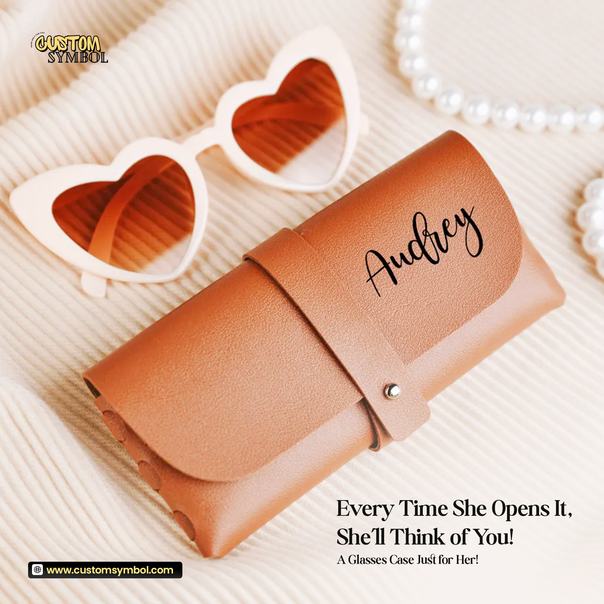 CS™ Personalized Handmade Glasses Case