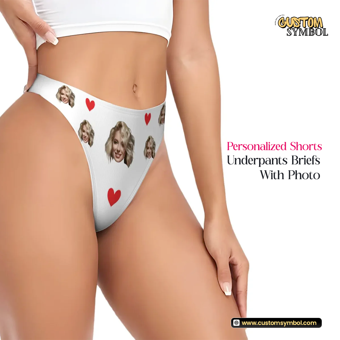 CS™ Personalized Unisex Underpants Briefs With Photo