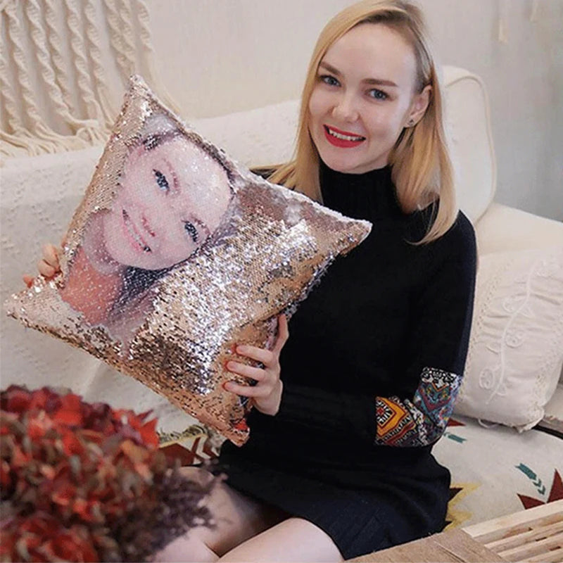 CS™ Personalized Sequin Luminous Pillowcase