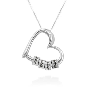 CS™ Customized Multi-Names Heart Necklace