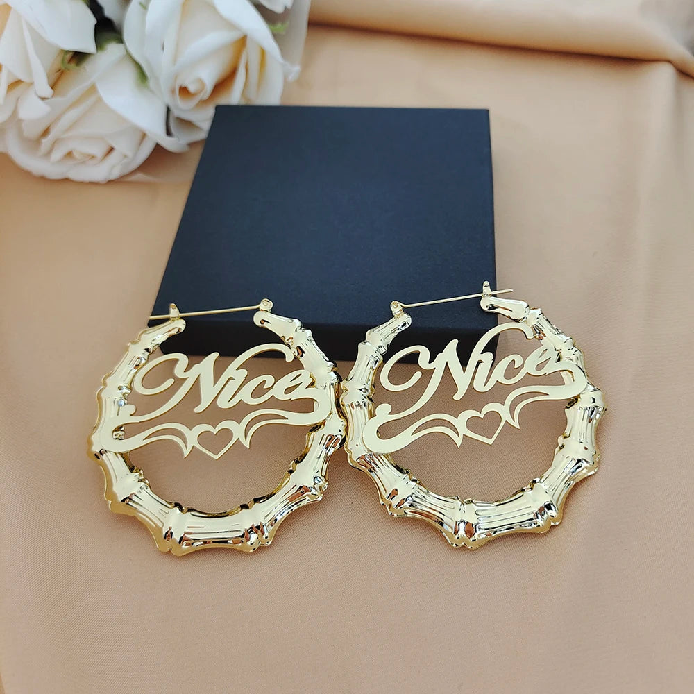 CS™ Customize Name Earrings