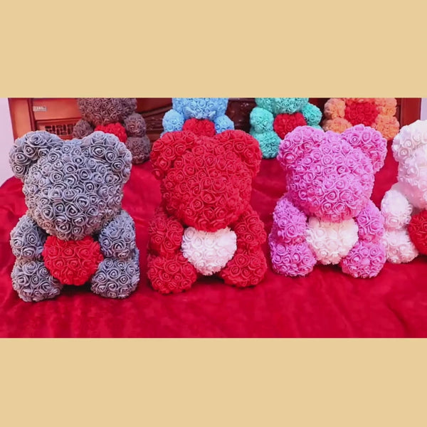 CS™ Flowers Rose Bear